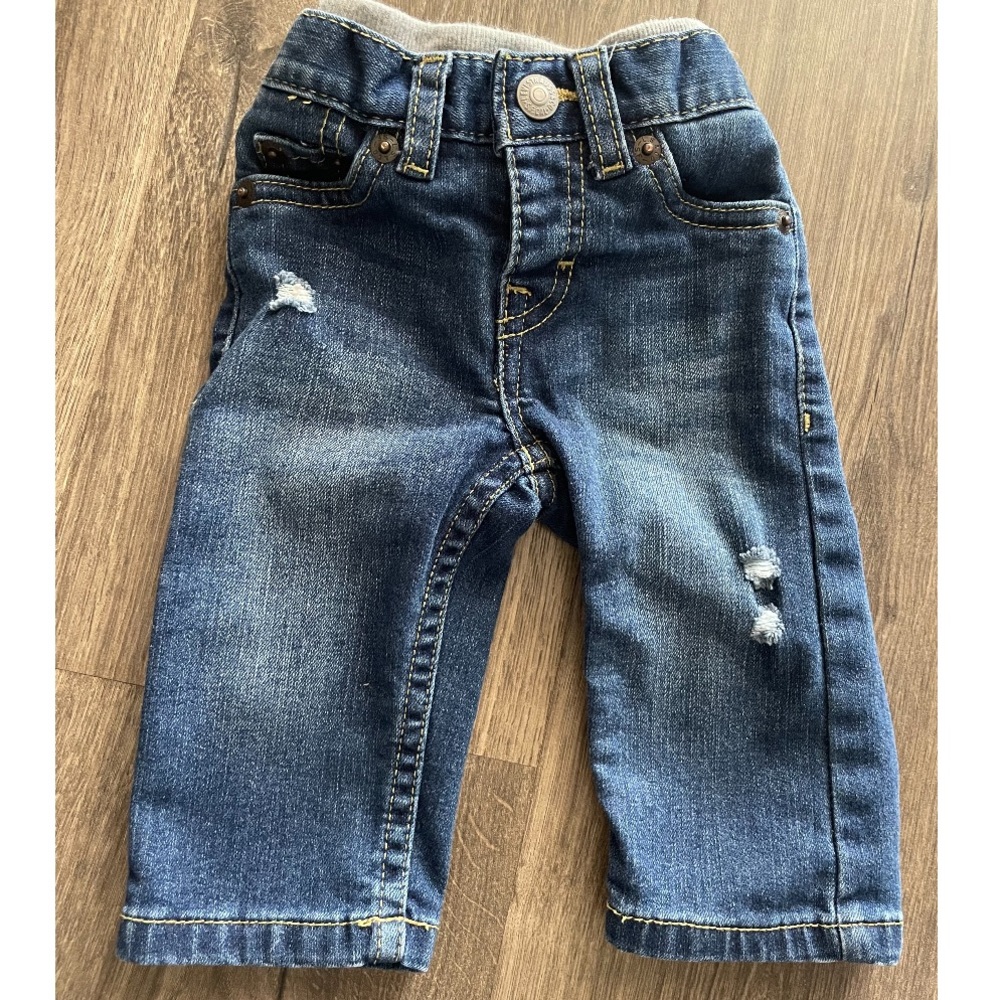 Baby Levi Jeans - Dark Wash - 3 month - Infant